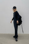 BORIS BIDJAN SABERI BLACK BACKPACK TOTE BAG1 F1406B+FMM20036